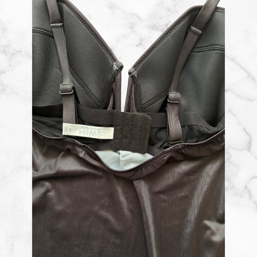 NWT | LANE BRYANT Plus Size Swimsuit Balconette Tankini Underwire 42 C Swim Top - Picture 10 of 15